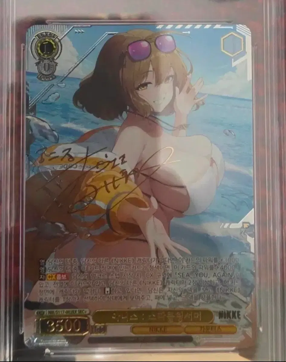 니케 아니스 바이스슈발츠 SEC+ 등급카드 구매합니다