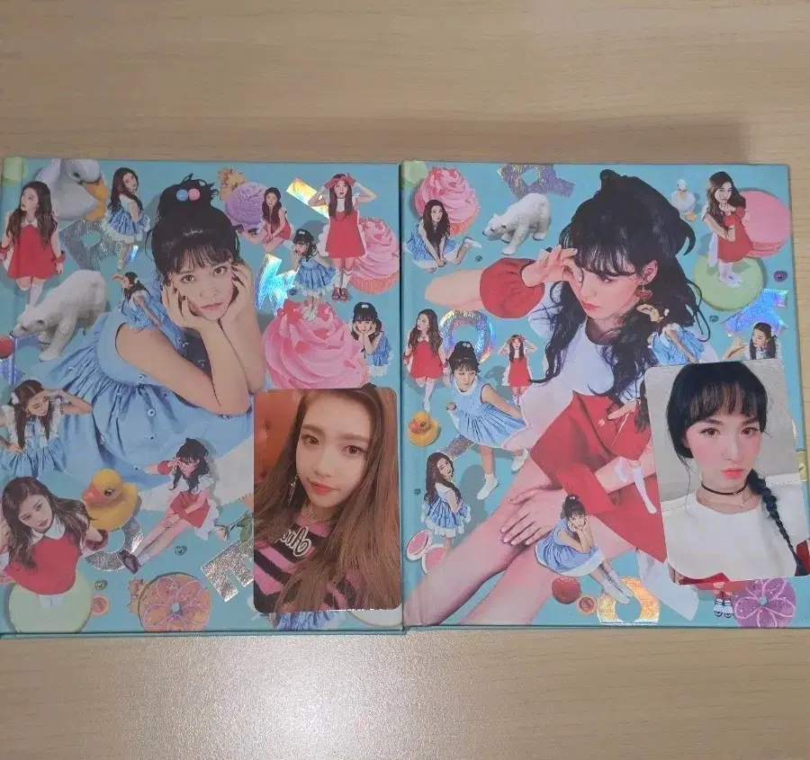 레드벨벳 루키 앨범 웬디, 예리 표지 포토카드 포함