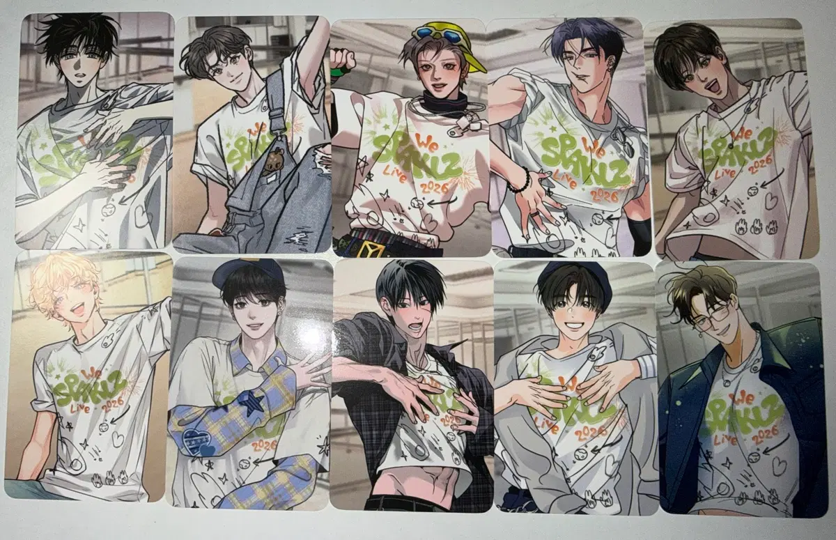 스파클즈 레진 티셔츠 포카 리미티드런 야화첩 다이아몬드더스트 향의경계 시포개 R2R 검은목마 조개소년 이사너 사환사