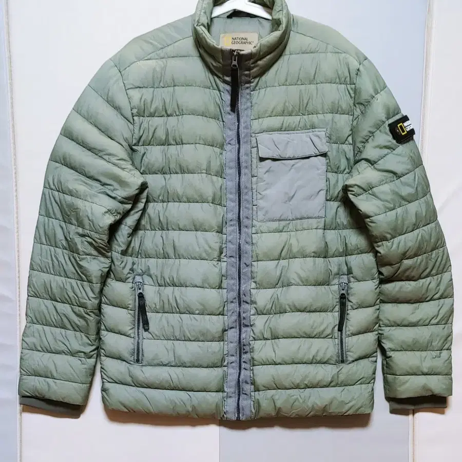 [3XL] 내셔널지오그래픽 경량 패딩점퍼 라이트카키585