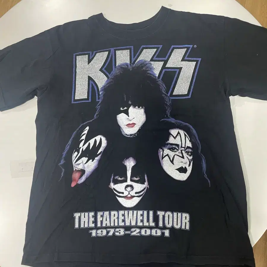 Kiss 01년 콘서트 티셔츠