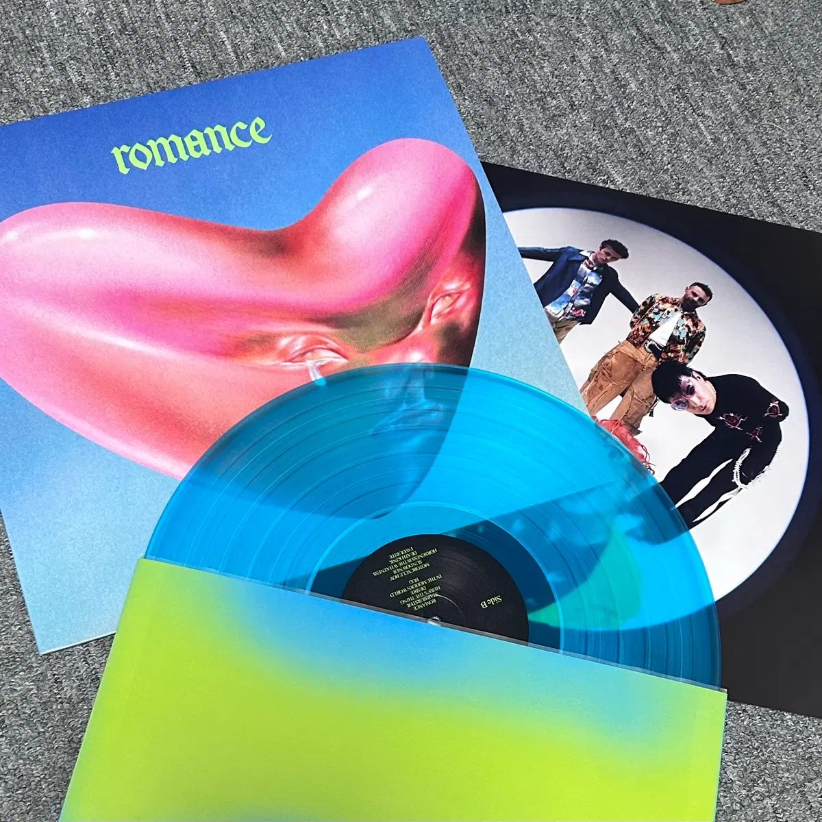 폰테인즈디씨 Romance LP Turquoise 컬러