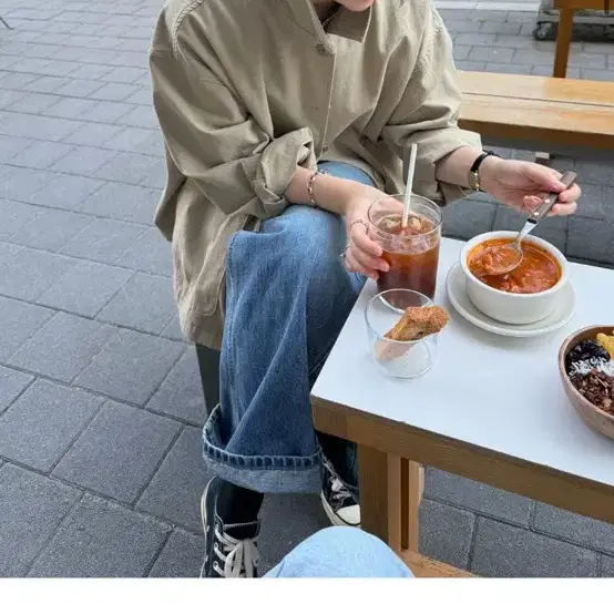 리리요니코튼자켓