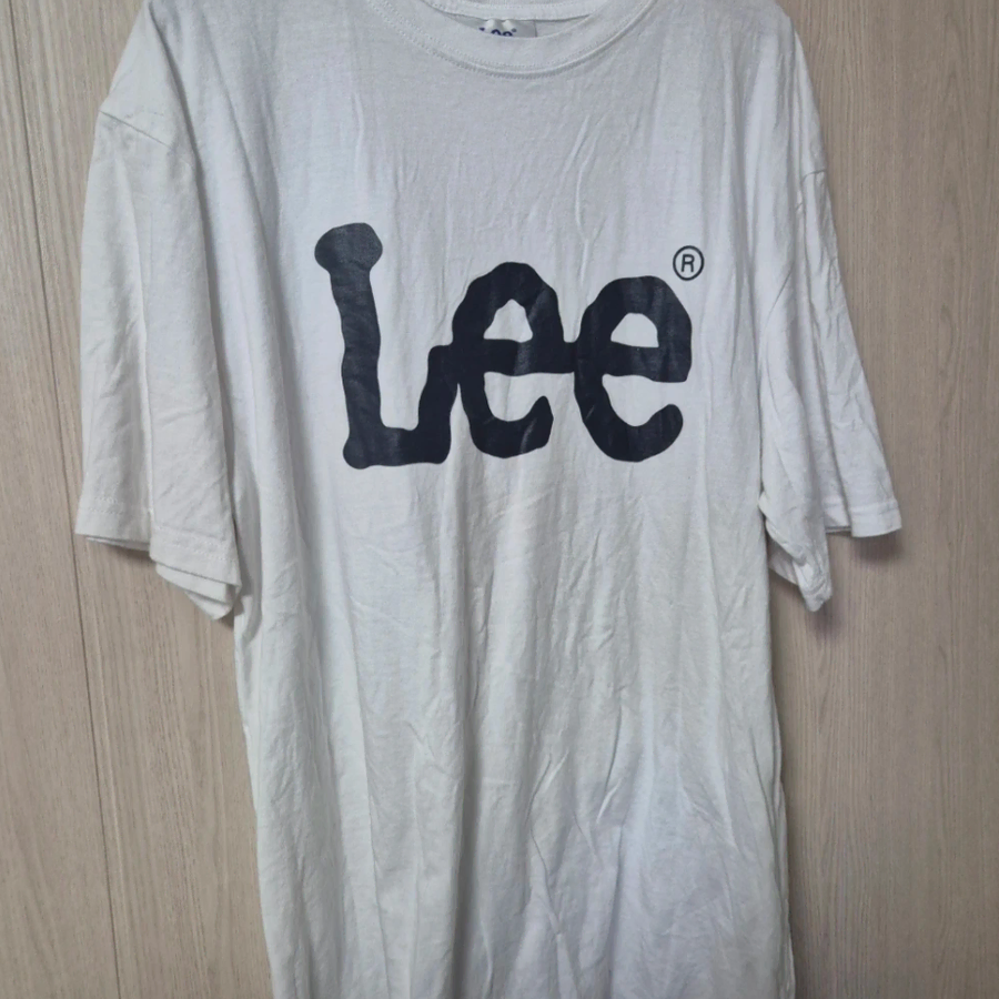 리(Lee) 반팔티 L 화이트