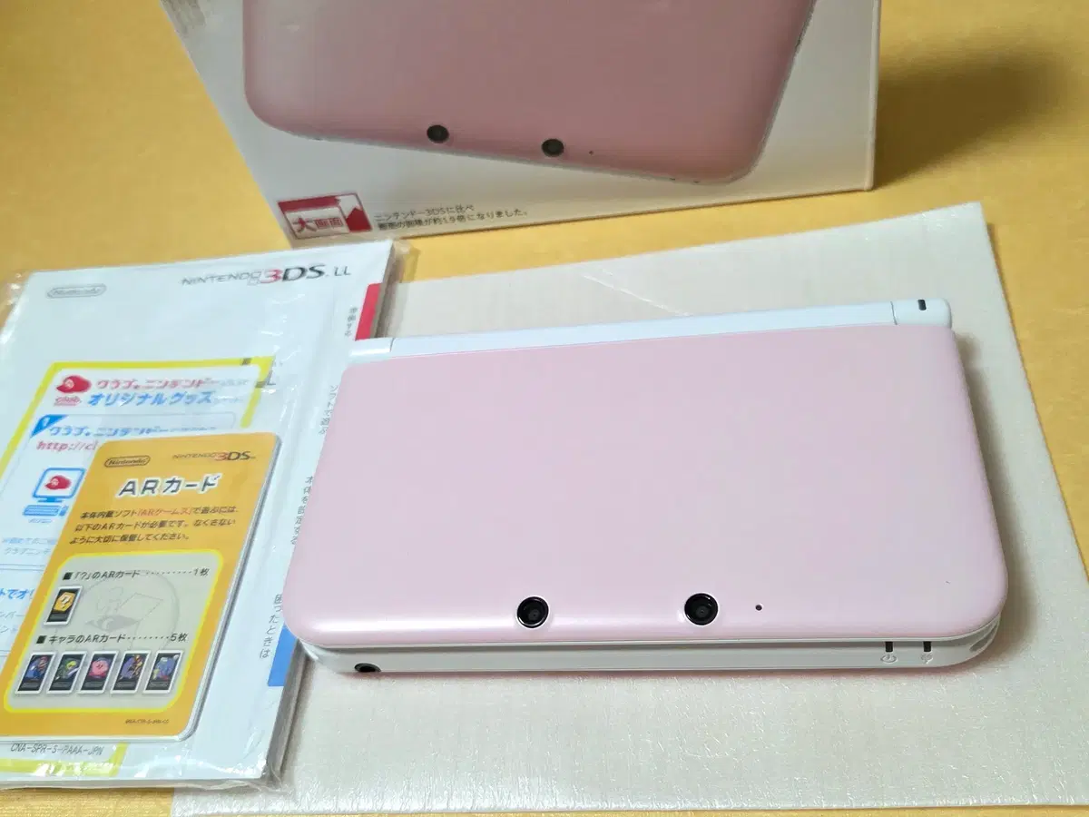 신품동일급 핑크 3dsll xl 닌텐도 구큰다수 게임보이 dslite