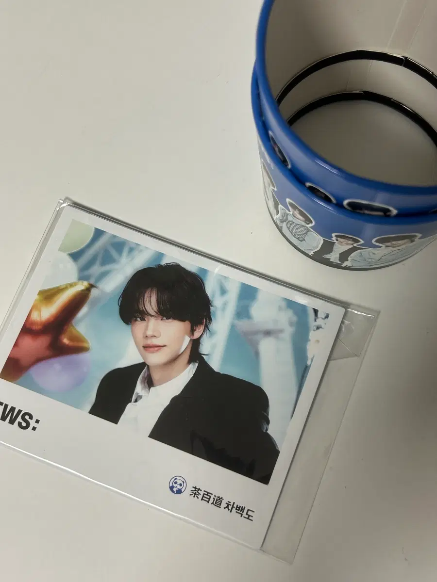 투어스 차백도 엽서 컵홀더