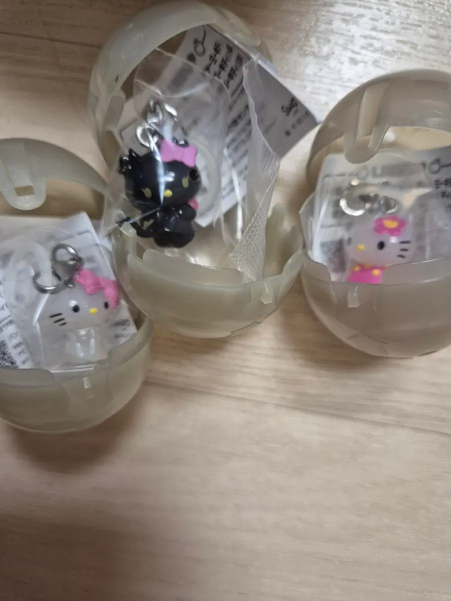새제품 키티 메지루시 가챠 세트