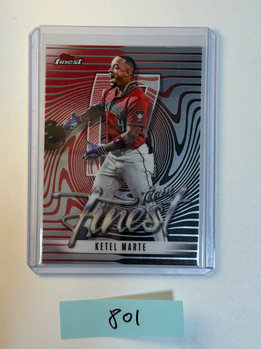 케텔 마르테 Topps MLB 야구카드 애리조나