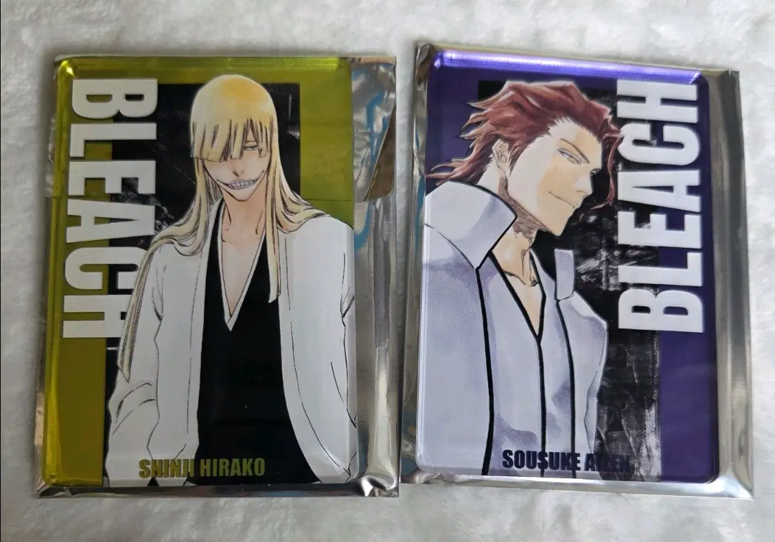 블리치 BLEACH 히라코 신지 아이젠 소스케 아크릴 스테이터스 카드 스테카 일괄