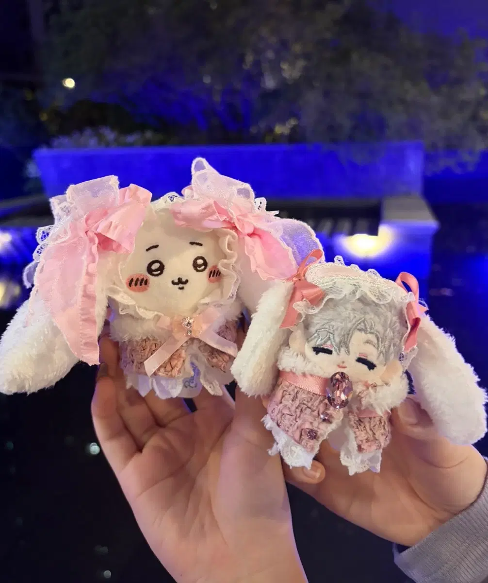 (헨드메이드)솜인형 누이 옷 / 5cm 인형옷 / 치이카와앉은누이옷