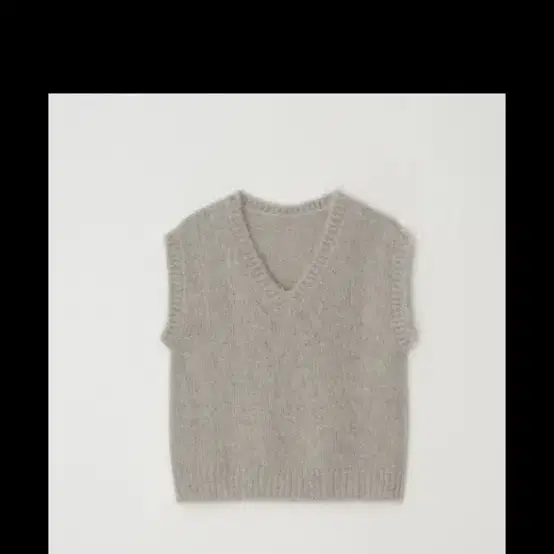 윤슬샵 yoonseulshop 알파카 베스트 그레이