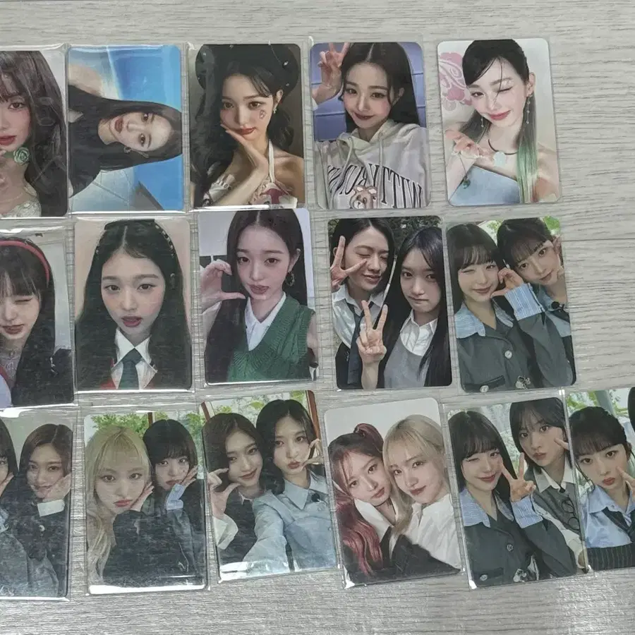 아이브 포카 장원영 안유진 이서 리즈 가을 레이