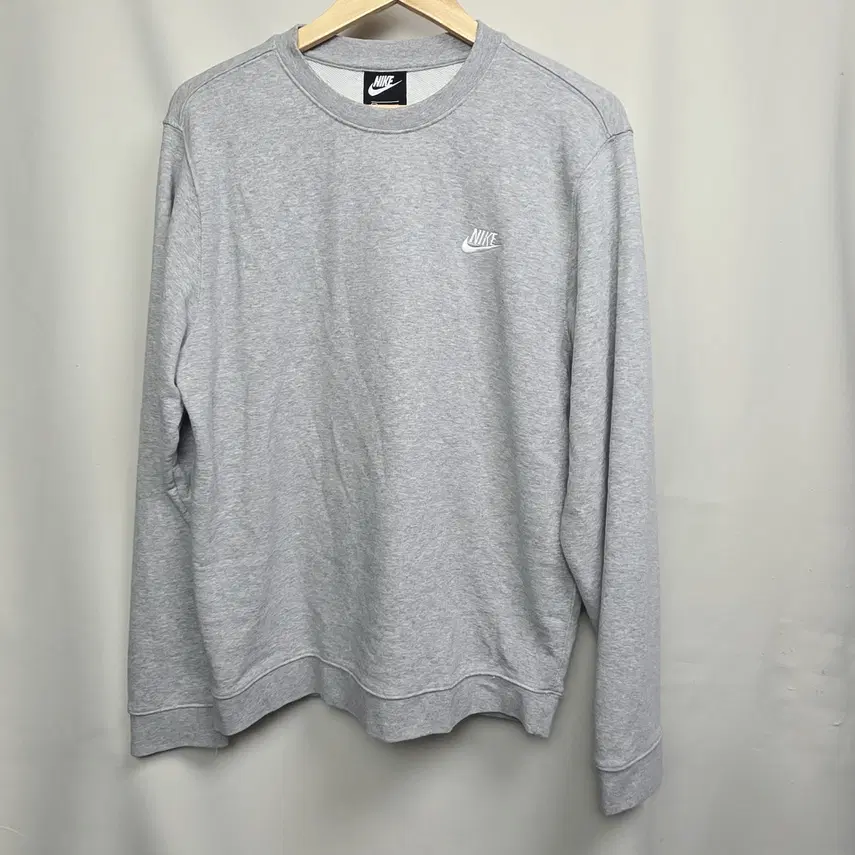 [NIKE] 남성 로고자수 맨투맨, 스웨트셔츠 XL