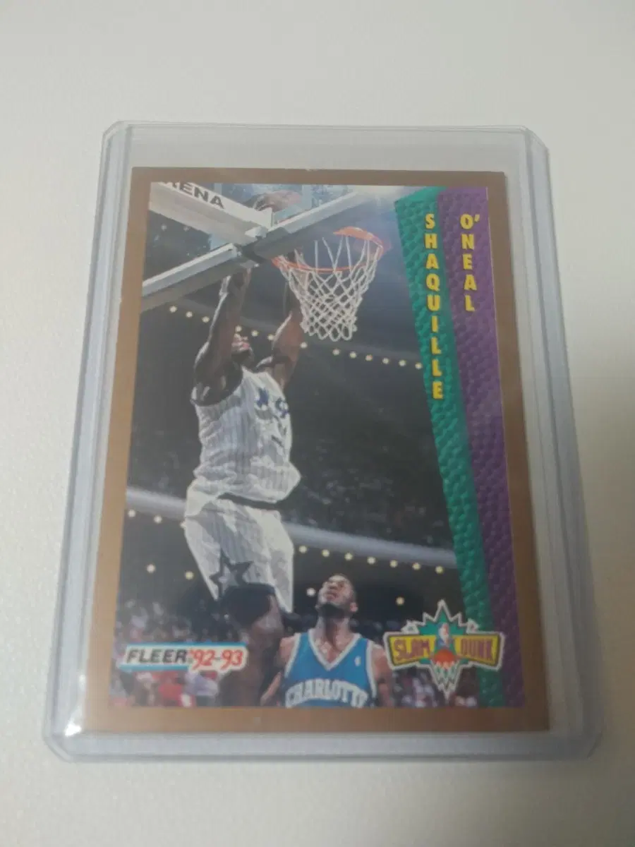샤킬오닐 슬램덩크 카드 FLEER 92-93
