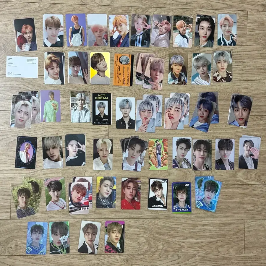 NCT DREAM 재민 포토카드 62장 일괄