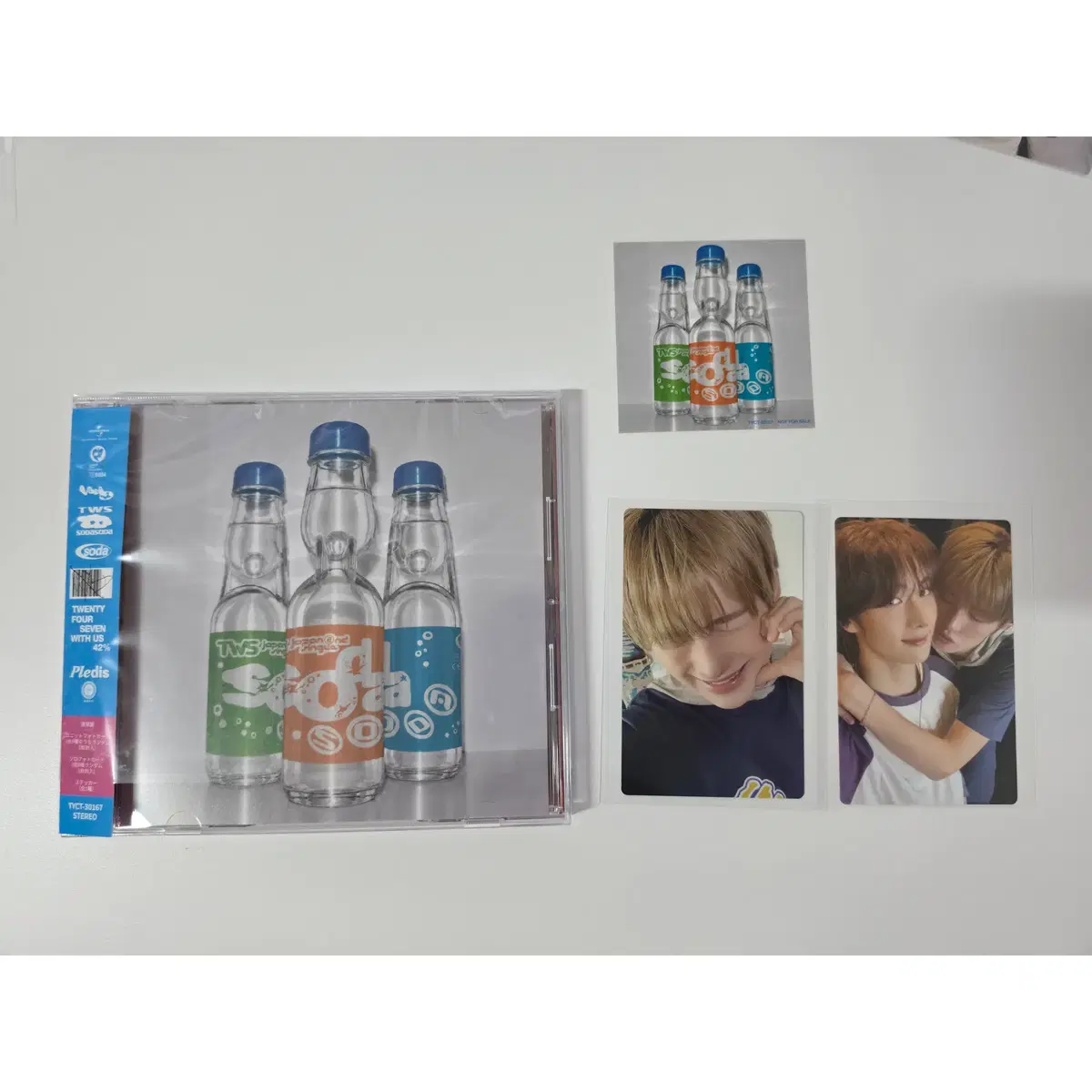 소다소다 통상반 스탠다드반 유닛 포카 soda soda 풀세트 투어스 일본 재팬 tws 신유 도훈 영재 한진 지훈 경민