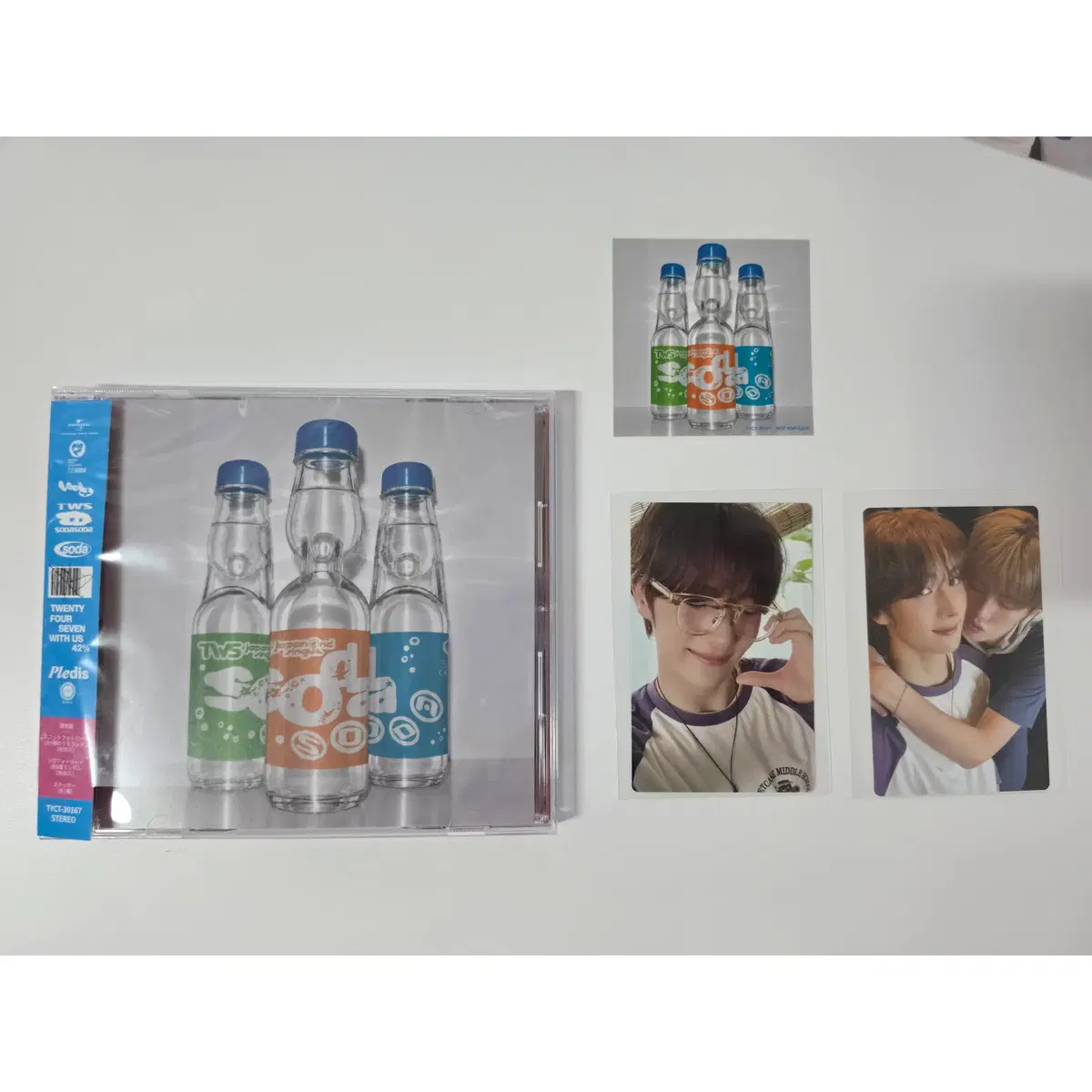 소다소다 통상반 스탠다드반 유닛 포카 soda soda 풀세트 투어스 일본 재팬 tws 신유 도훈 영재 한진 지훈 경민