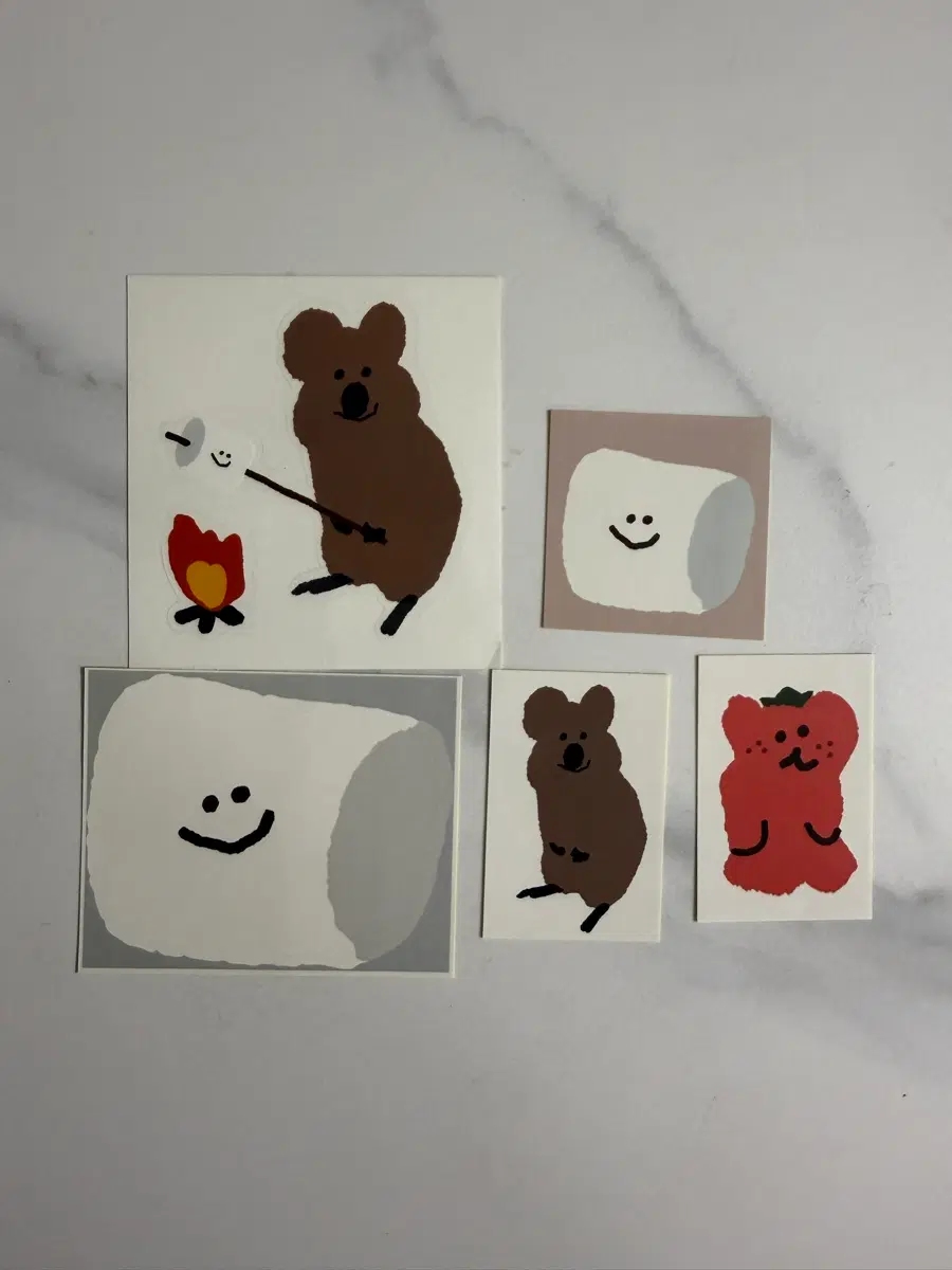 다이노탱 스티커 5종 일괄