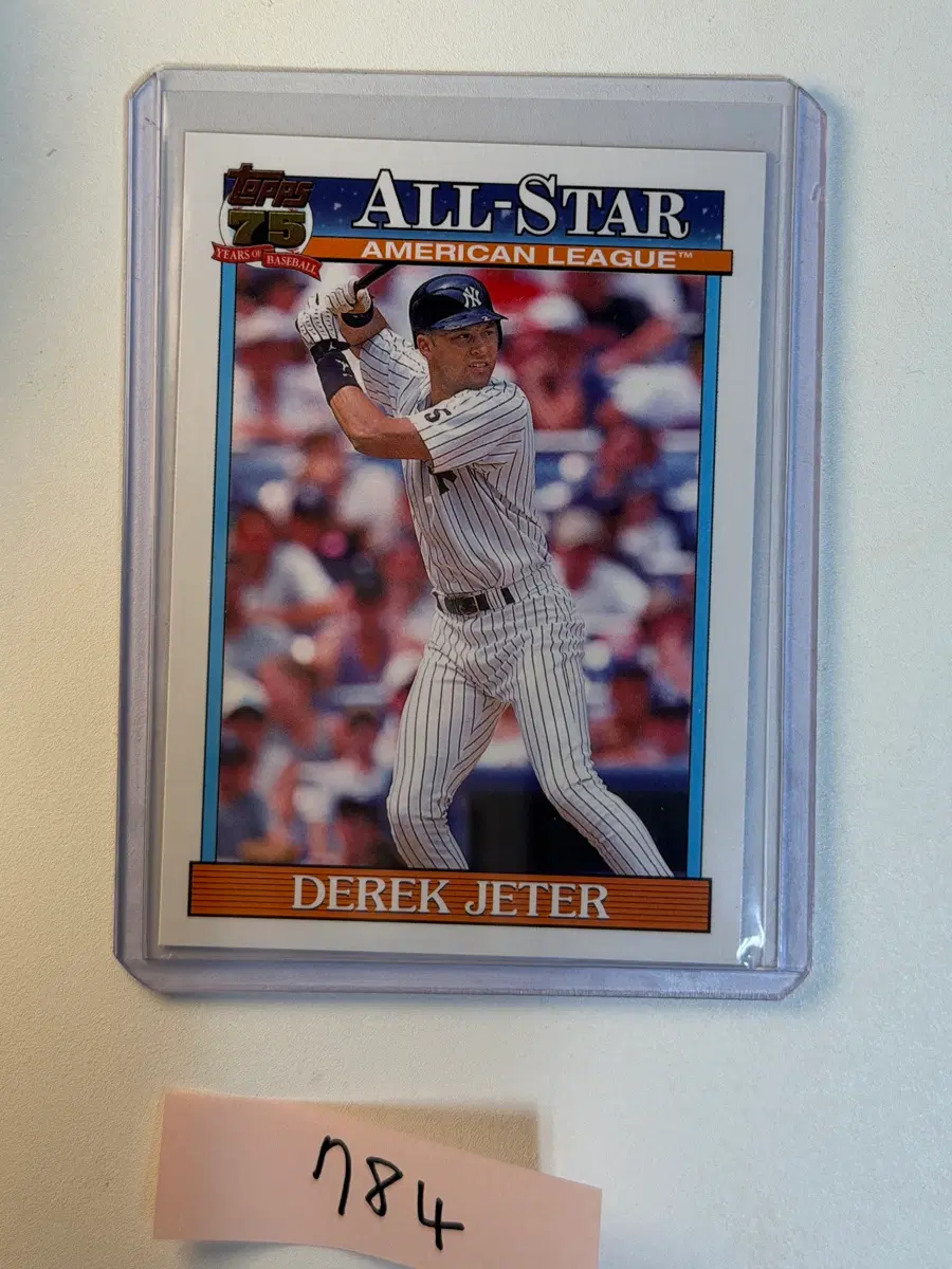 데릭 지터 Topps MLb 야구카드 양키스