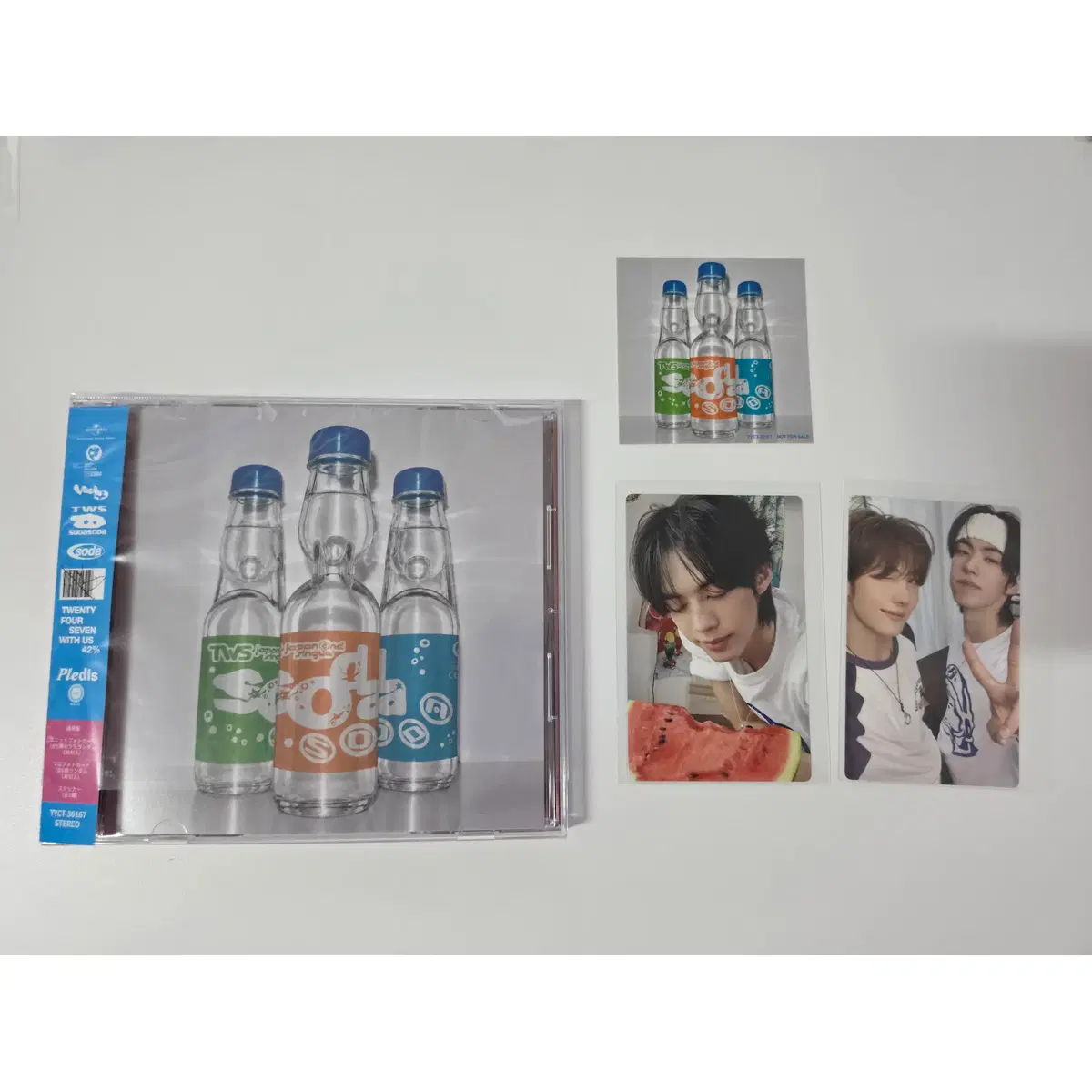 소다소다 통상반 스탠다드반 유닛 포카 soda soda 풀세트 투어스 일본 재팬 tws 신유 도훈 영재 한진 지훈 경민