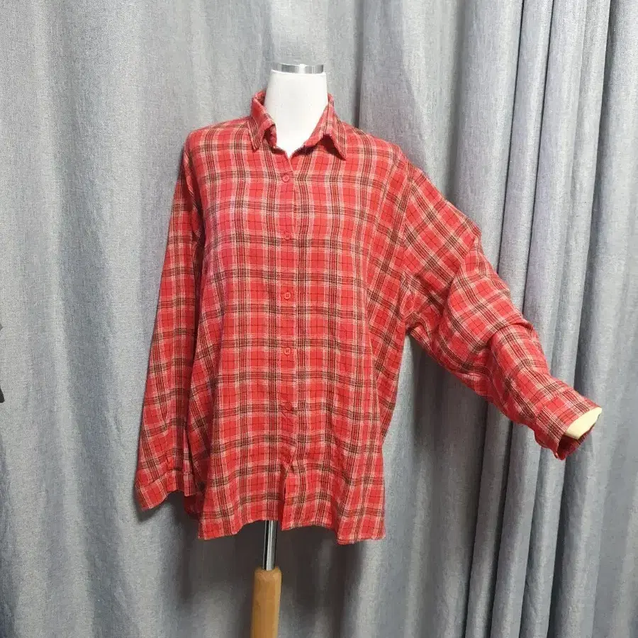 레드체크 오버 남방