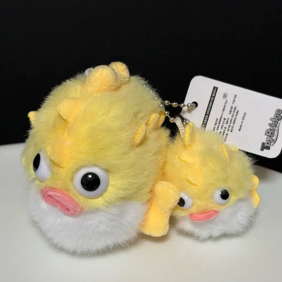 (새상품) 뚱복어 맘엔베이비 1+1 인형키링 11cm