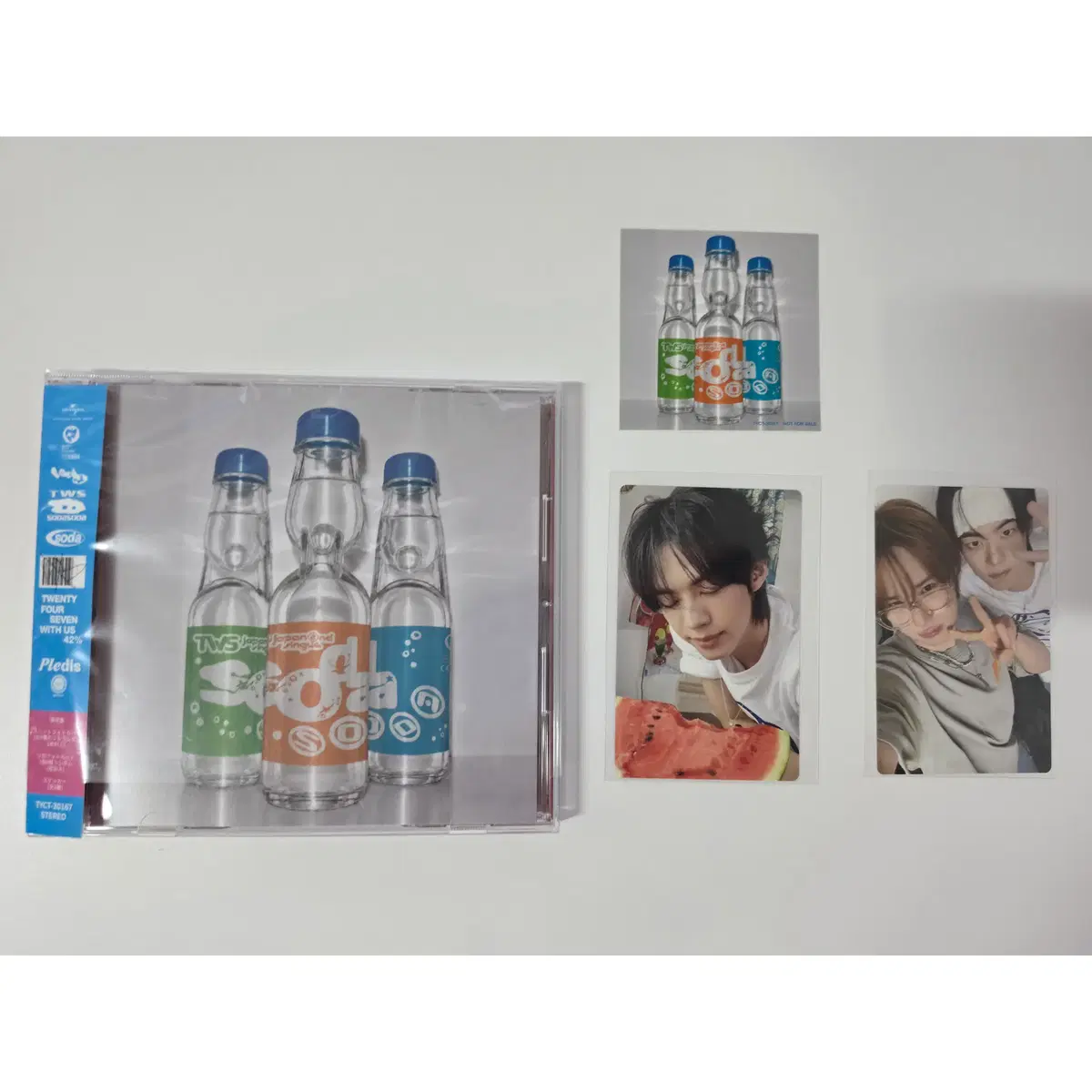 소다소다 통상반 스탠다드반 유닛 포카 soda soda 풀세트 투어스 일본 재팬 tws 신유 도훈 영재 한진 지훈 경민