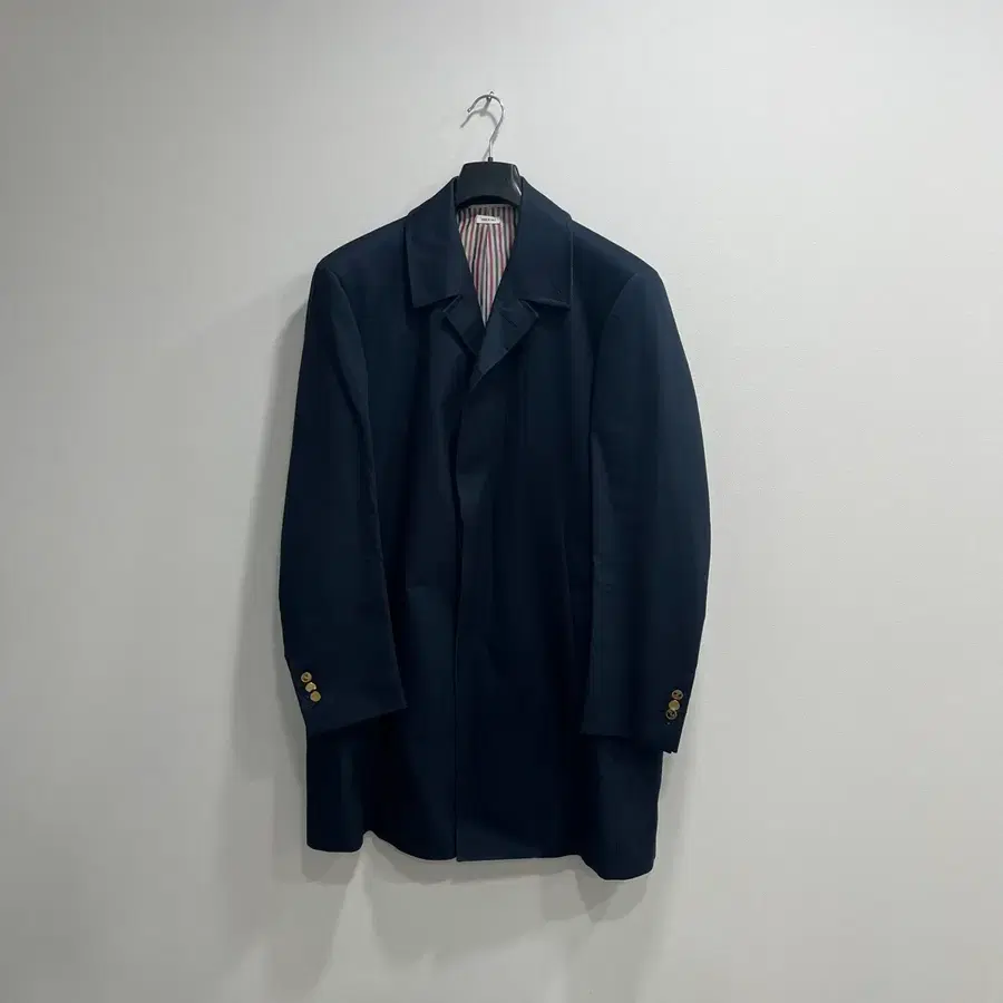 {5 Size} 톰브라운 클래식 맥코트 금장 네이비