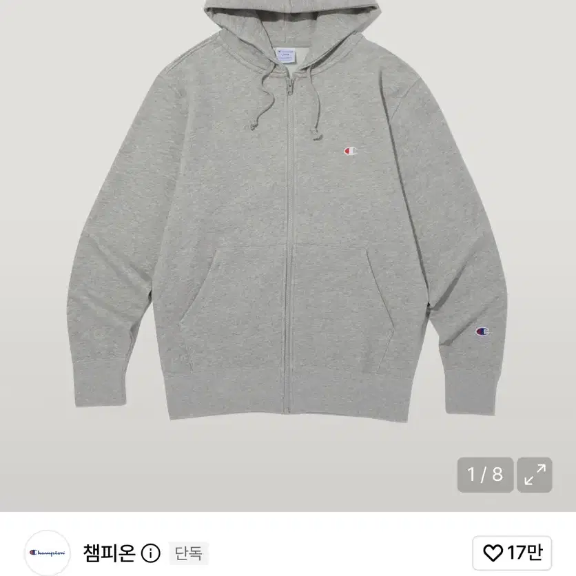 챔피온 후드집업 M