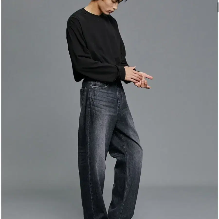 브랜디드 51054 CONE BLACK MISTIC JEANS 흑청 32사이즈