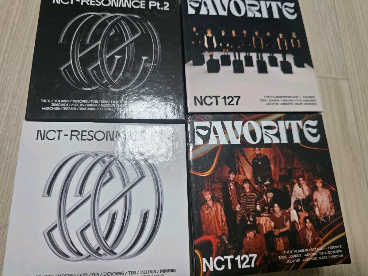 NCT 앨범 일괄