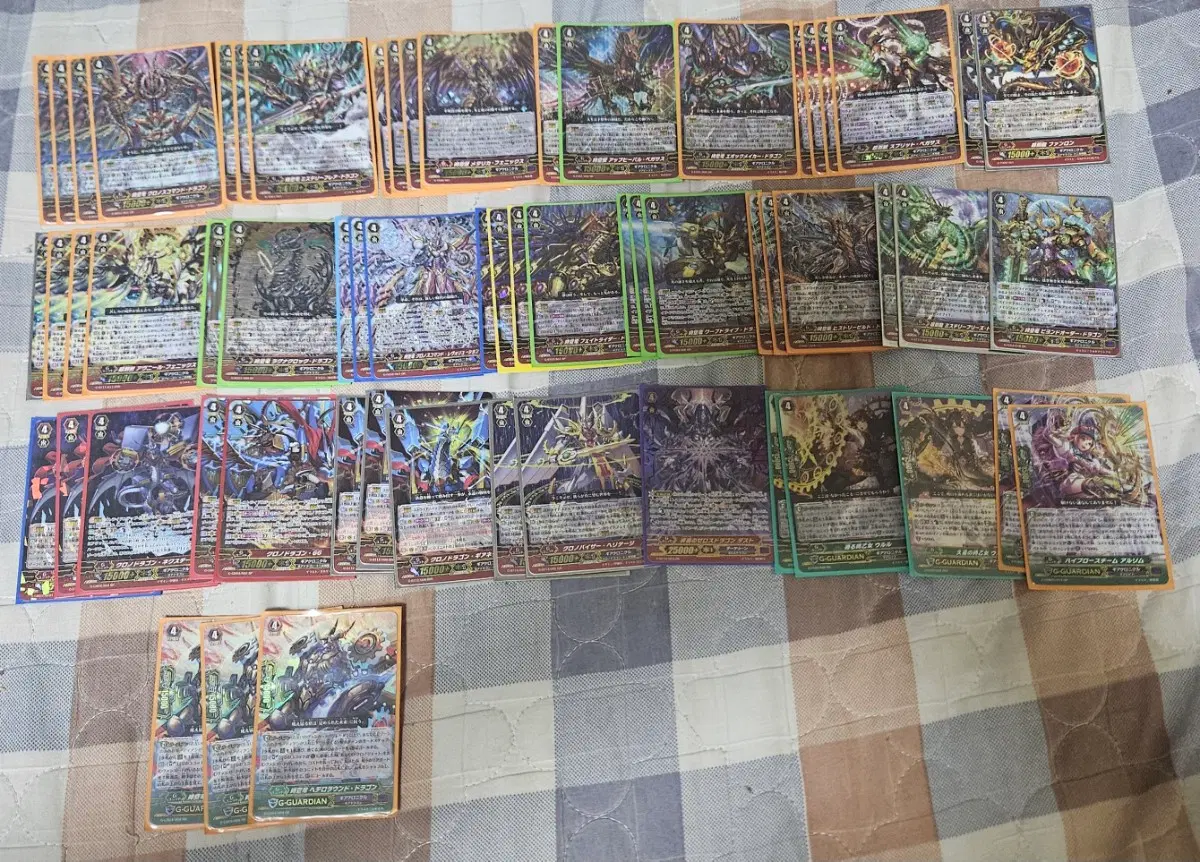 카드파이트 뱅가드 G시즌 크로스제트 덱 일괄 판매합니다
