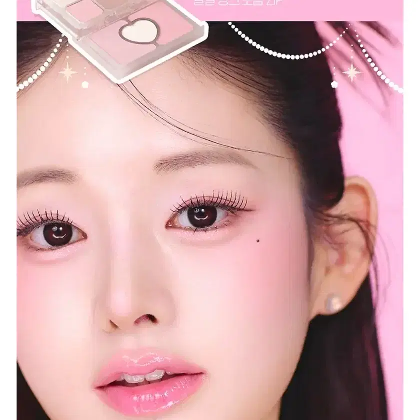 에뛰드 마이 쁘띠 팔레트 06 어서오세요 공주님 / 하트팝 블러셔 오로라 샹들리에 / 디어달링 워터젤 틴트 통팥레드