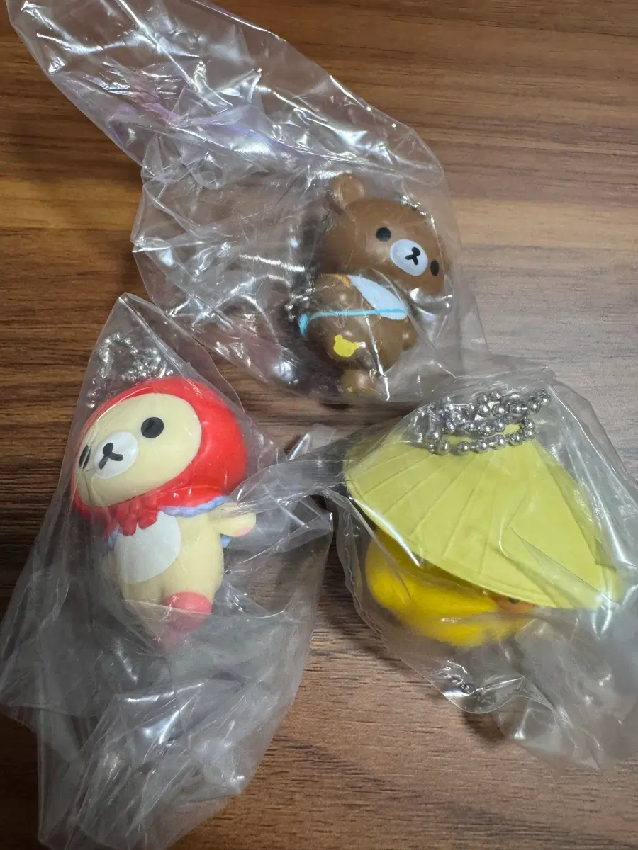 리락쿠마 해적 키링 가챠 키이로이토리 코리락쿠마 코구마 돼병이
