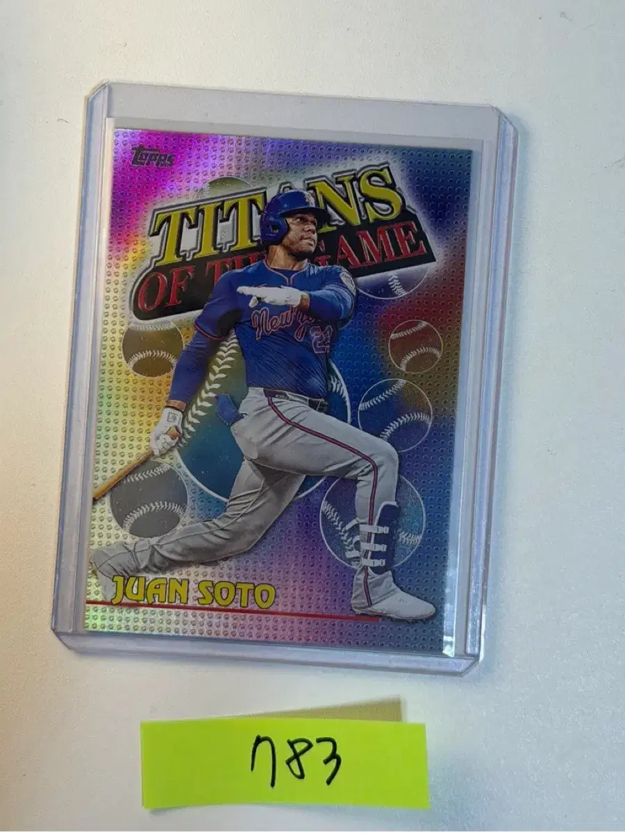 소토 Topps MLB 야구카드 메츠