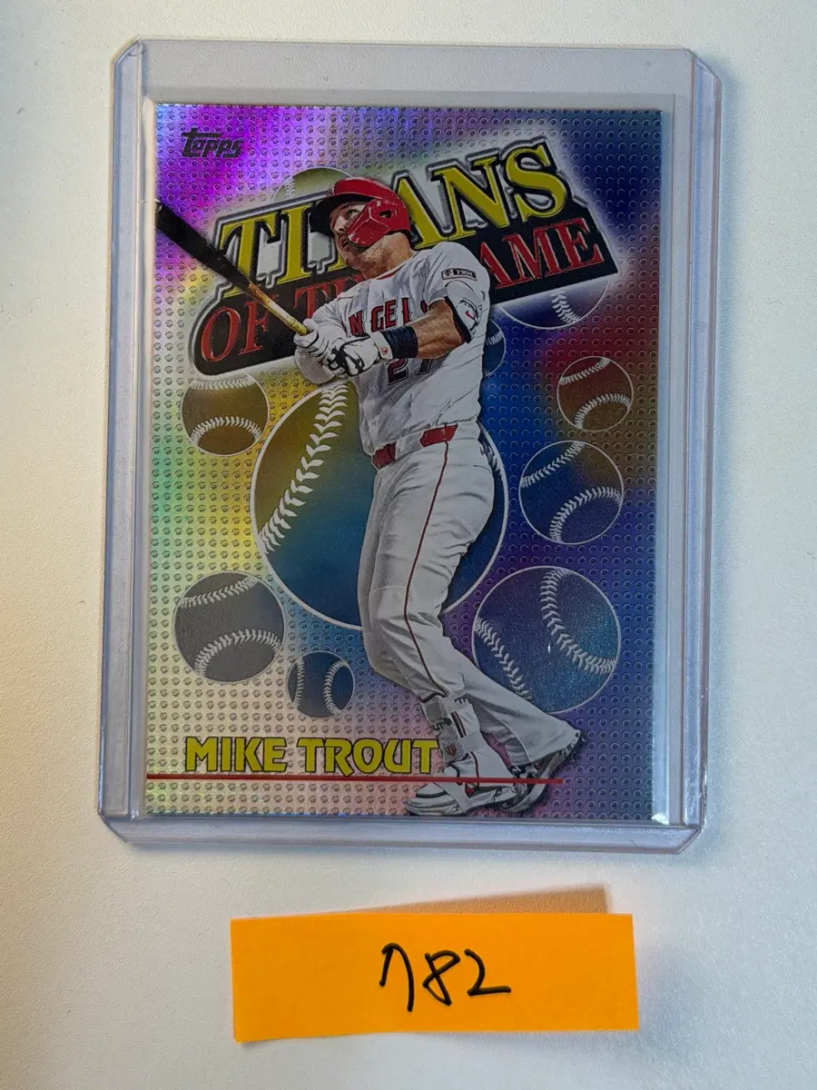 마이크 트리웃 Topps MLB 야구카드 에인절스