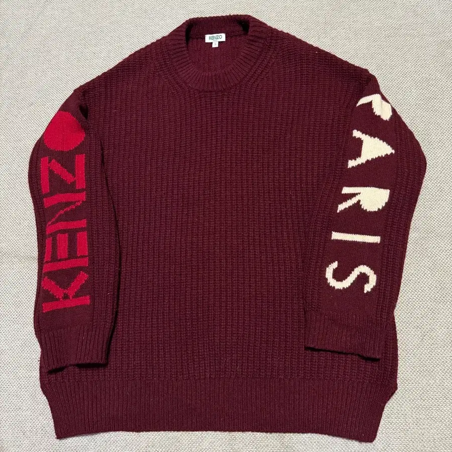 KENZO 겐조 청키 파리스 울니트 스웨터