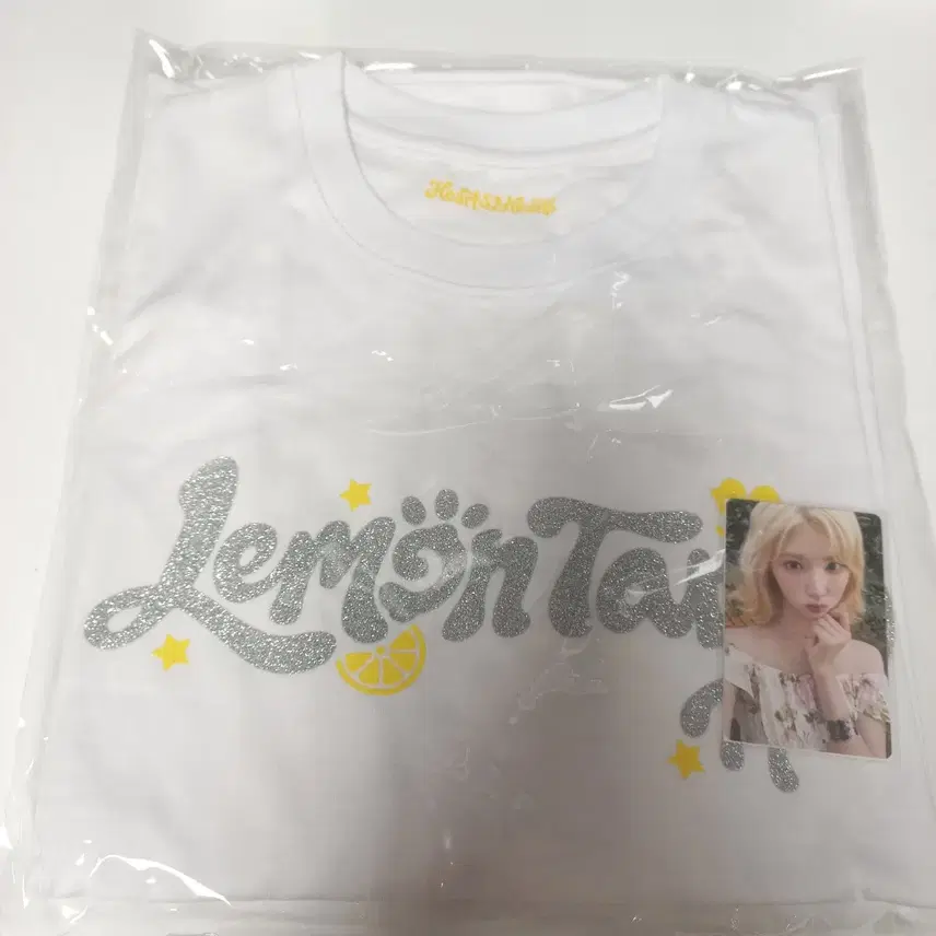 販売）Hearts2Hearts Hearts2Hearts Hearts2Hearts Tシャツバージョン消しゴムセットレモンタンポップアップMD
