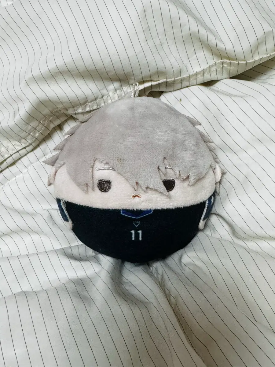 블루록 나기 세이시로 누이 모찌 인형 키링