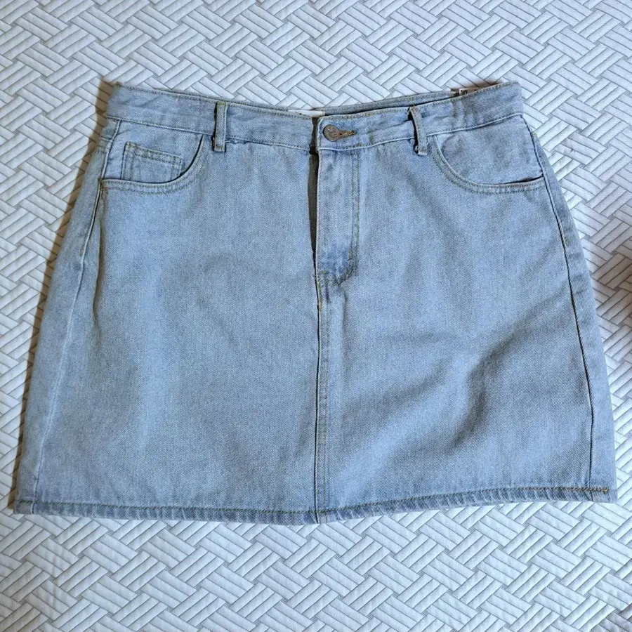 88(2XL) 연 청 치마바지 데님스커트 반바지