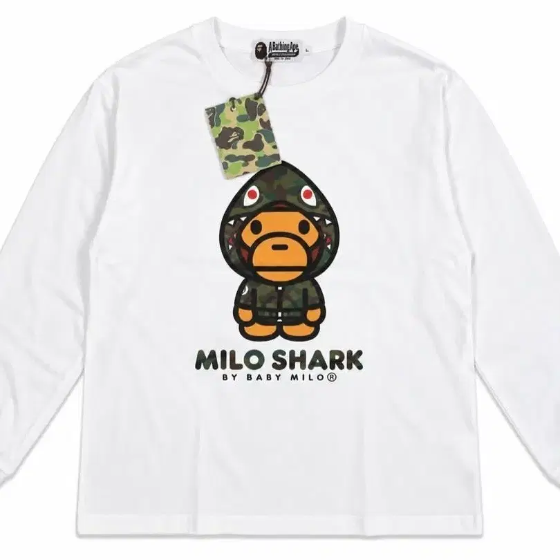 베이프 마일로 샤크 롱슬리브
