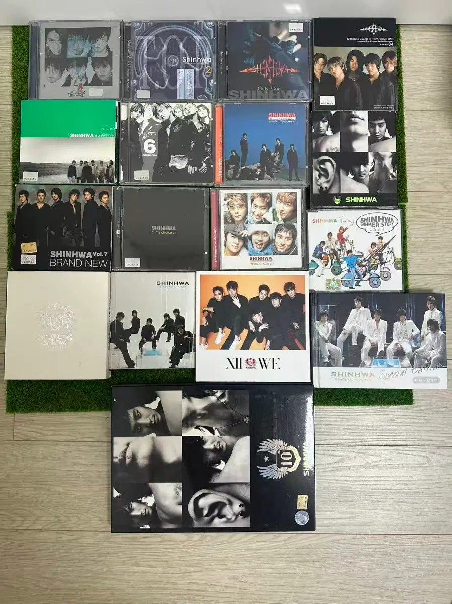 신화앨범 17장 일괄판매 개봉cd