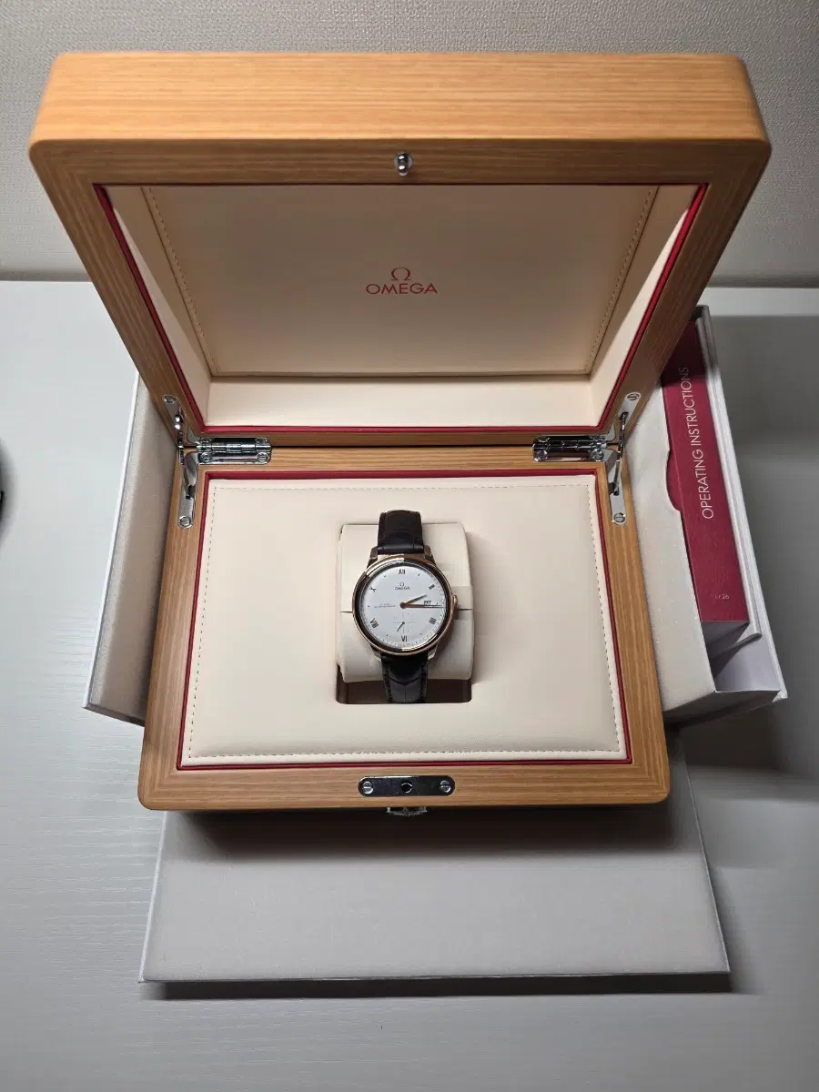 오메가 드빌 프레스티지 41mm 스틸 세드나 골드 18k 투톤 콤비