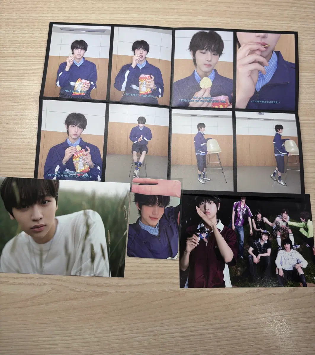 Idid Jang Yonghoon Chu Yuchan photocard postcard