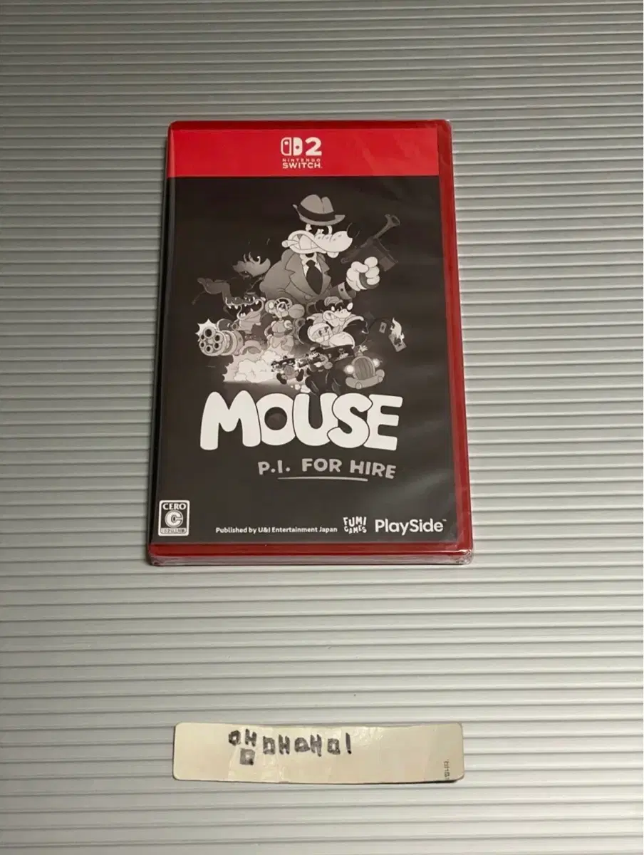 미개봉) 닌텐도 스위치2 마우스 MOUSE P.I. For Hire