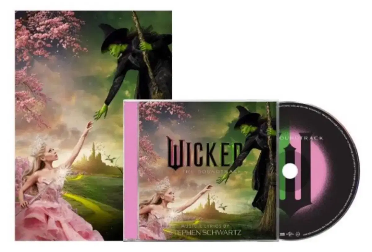 위키드1 ost WICKED1 ost yes24 Korean addion
