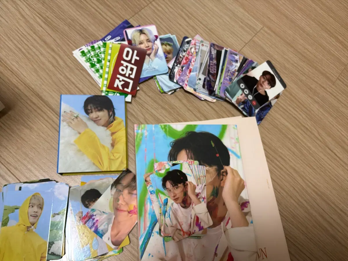 세븐틴 굿즈 비공굿 앨범 캐럿반 포카 팔아요