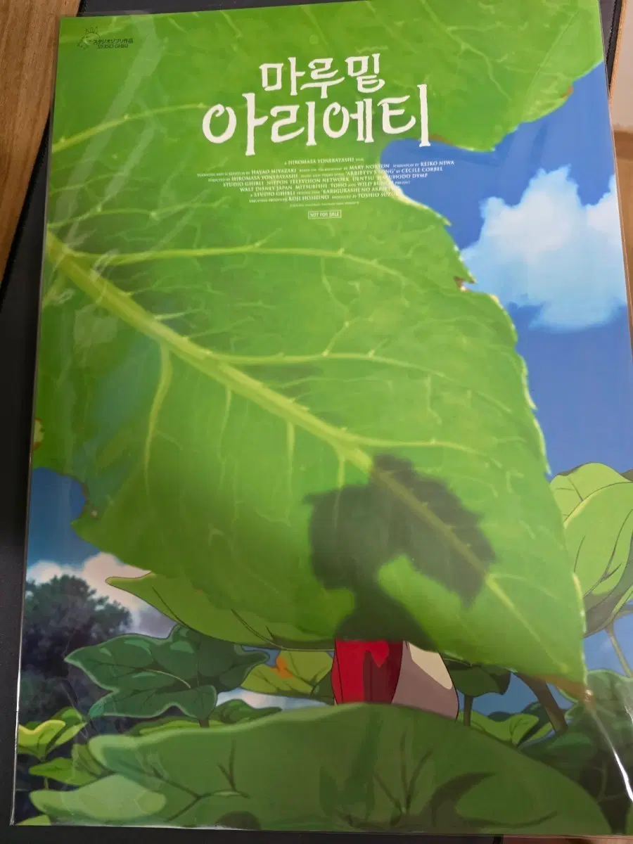 마루밑 아리에티 티저 포스터