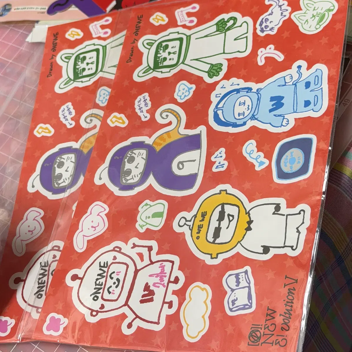 원위 오뉴블 5 스티커