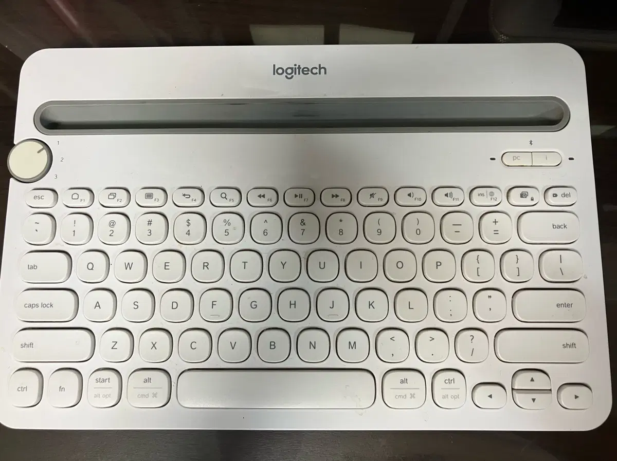 로지텍 K480 블루투스 키보드(화이트)